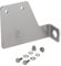 Kennzeichenhalter seitlich, aus Edelstahl, mit Befestigungsmaterial - für Simson SR1, SR2, KR50