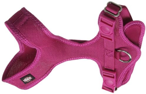 Trixie Soft Hundegeschirr, 33–50 cm x 20 mm, Fuchsia