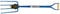 Draper 64326 Fourche Expert Solid Forged Contractors, bleue