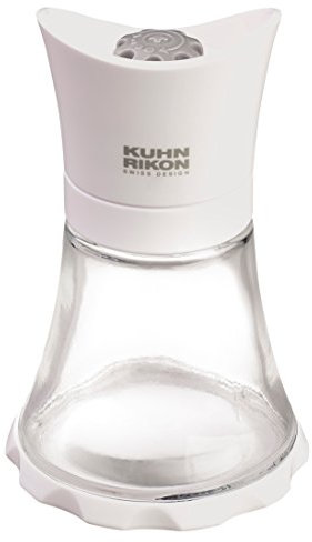 Kuhn Rikon 20427 Grinder Vase Mini in White, Plastic