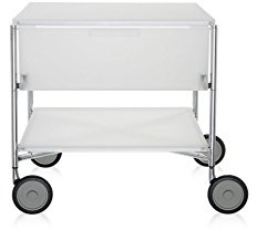 Kartell Mobil, Plastik, weiß, 47.5 x 48 x 49 cm