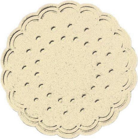Duni Untersetzer 8lagig Tissue Uni champagne, ø 7,5 cm, 250 Stück