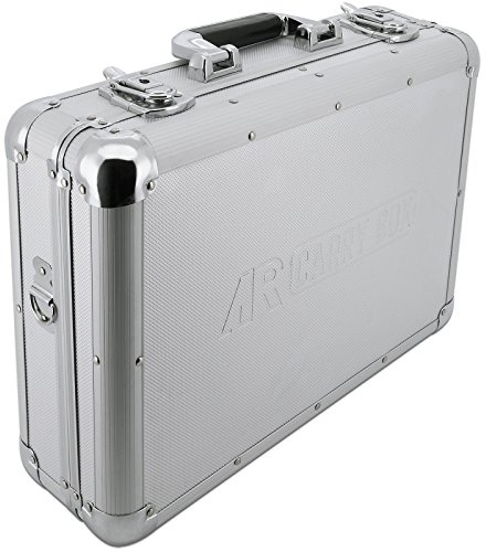 AR Carry Box® Alukoffer Werkzeugkoffer Aluminium Koffer leer (LxBxH) 430x330x140mm Farbe Alu/Silber