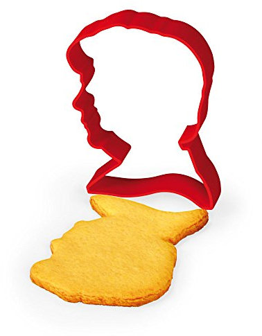Angela Merkel Souvenir & Ausstechform in rot