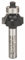 Bosch Accessories Professional Abrundfräser Standard for Wood (für Holz, Radius 4 mm, Arbeitslänge 12,7 mm, Zubehör Handfräse)