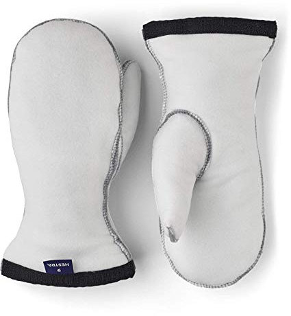 HESTRA Heli Ski Liner Fäustlinge, Offwhite, EU 10