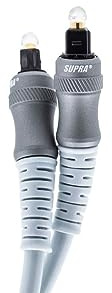 Supra 1003100045 Glasfaserkabel, 2 m, Toslink, 2 m, Blau – Glasfaserkabel (2 m, Toslink, Stecker/Stecker, blau)