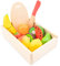 New Classic Toys - 10581 - Kinderrollenspiele - Schneide-Set mit Obstkiste