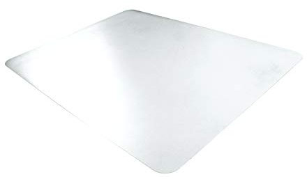 Desktex anti-rutsch Tischschutzmatte | Schreibtischmatte | 74 x 150 cm | aus Original-Floortex-Polycarbonat | transparent | rechteckig