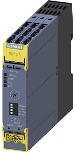 Siemens 3SK1121-1CB42 Sirius Safety Relay Basic Unit Advanced Series with Time Delay, White