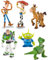 Bullyland Pixar Disney Toy Story 3 Set 6 Figurine - Buzz L'Eclair Jessie Rex Woody Bullseye Alien