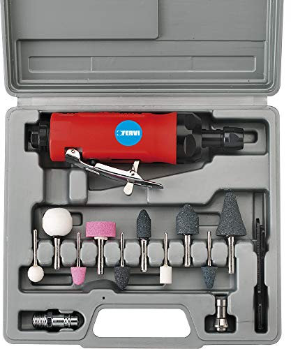 SET SMERIGLIATRICE PNEUMATICA ASSIALE CON MOLLETTINE FERVI 0570
