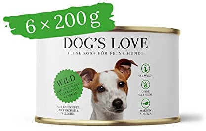 DOG'S LOVE Classic Wild, 6er-Pack (6 x 200g)