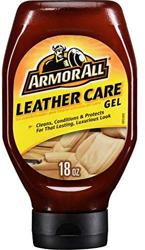 Armor All Car Leather Conditioner Gel, Interior Cleaner for Cars, Trucks and Motorcycles, 18 Fl Oz