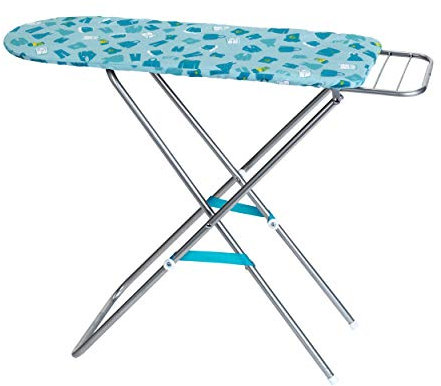 Theo Klein 6390 Planche à repasser en métal I Réglable en hauteur I Dimensions : 20,5 cm x 71 cm x 62 cm I Jouet pour enfants à partir de trois ans