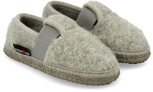 Haflinger Slipper Joschi Mädchen Flache Hausschuhe