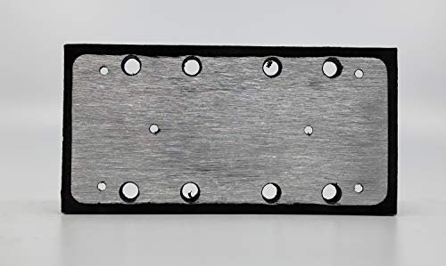 METABO 624738000 - Placa de lijar enganche velcro 93 x 185 mm para lijadora SXE 4350 Turbo Tec