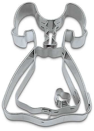 Städter Ausstechform, Edelstahl, Silber, 6,5 x 4,5 x 2 cm