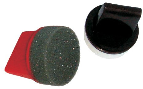 Leather Shoe & Boot Shine Sponge – Pack of 2 - Easy Shoe Cream and Polish Applicator Sponges | Perfect for Shoes, Boots, and Bags| Leather Care Sponge