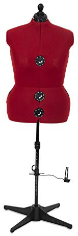 Adjustoform Verstellbare Schneiderpuppe Diana D 8-Teilige | Vollschlank (XL) [Größe EUR 56 bis 60]