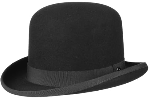 LIERYS Melone Wollfilzhut Klassischer Bowler Herrenhut Made in Germany Herren Ganzjährig