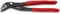Knipex Cobra Es Pinza Regolabile per Tubi e Dadi Extra-Affusolata Bonderizzata Grigia, Rivestiti in Resina Sintetica Antiscivolo 250 Mm (Confezione Self-Service/Blister) 87 51 250 Sb