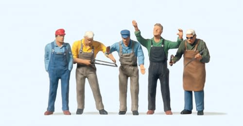 Preiser 1/43 TH – pr65332 – Modelleisenbahnen – Handwerker – Echelle 1: 43 und 1: 45