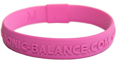 Ionic-Balance Core Band Armband, Rose, Large-20,5 cm/8,1 Zoll