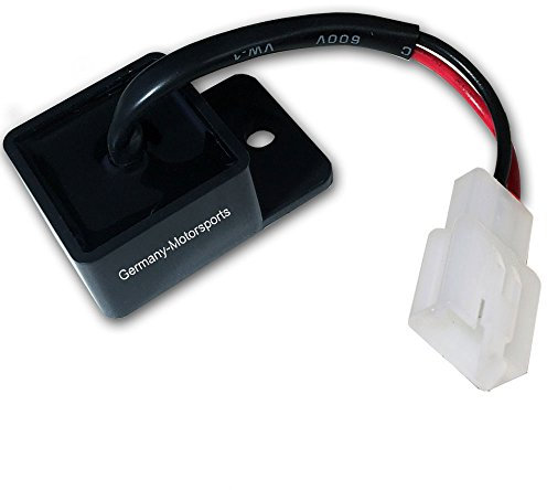 GERMANY MOTOSPORTS LED Blinker Relais Blinkerrelais Blinkrelais passend für Suzuki GSX-R 600/750 SRAD GSXR Gixxer Blinkergeber
