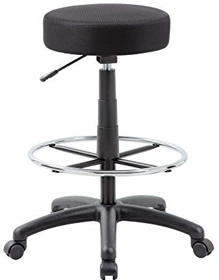 Boss Office Products DOT Zeichenhocker, Schwarz