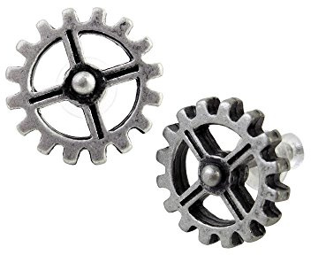 Alchemy Indusrilobe Stud Earrings