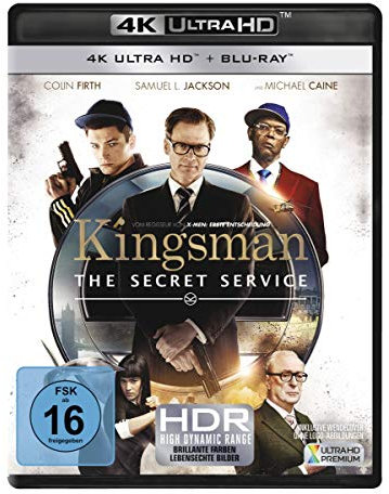 Kingsman-The Secret Service (4K Ultra-HD) (+ Blu-Ray) [Import]