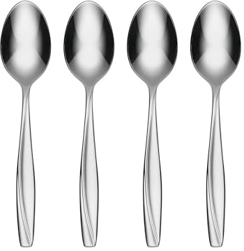 Oneida T222004D Camlynn Everyday Flatware Dinner Spoons 18/0 Stainless Steel, Silver