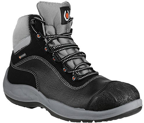 Base Protection, Beethoven Botte de Sécurité pour Femmes et Hommes, Noir, Taille 49