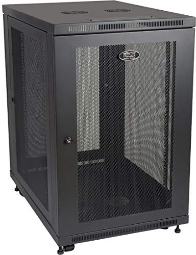 Tripp Lite 18U Rack Enclosure Server Cabinet, Mid Depth, 32.5 Deep (SR18UB)