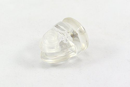 Arkshaw Clip/Klemme/Klammer zur Wandregal-Halterung für in Duschkabinen, aus Plexiglas, 4 Stück