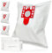 SPARES2GO Large Bags for Miele FJM S6210 S6240 S6290 S6730 Vacuum Cleaners (Pack of 4 + Filters)