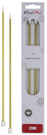 KnitPro Zing Lange Nadeln 10 (25cm) | 3.5mm