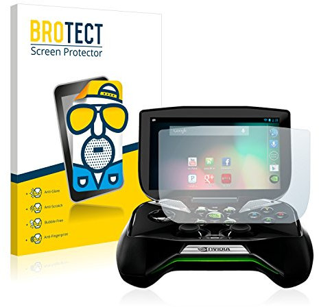 BROTECT Entspiegelungs-Schutzfolie für Nvidia Shield Portable (2 Stück) Matte Displayschutz-Folie, Anti-Reflex, Anti-Fingerprint