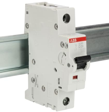 ABB System Pro M Compact Miniaturüberlastschalter Typ D, Pol 1-polig 20A 253V ac, Abschaltvermögen 6 kA System Pro M