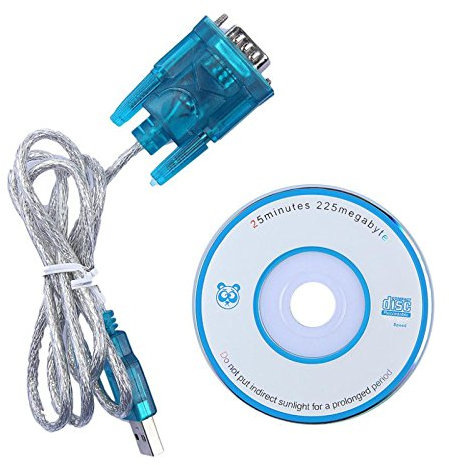 Cable USB a Serie DB9 Rs232 Rs-232 Adaptador Conversor Convertidor +Drivers 2182