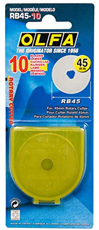 Olfa Replacement Blades 10 45 mm for OL-750 RB45-10