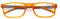 El Charro Lunettes de lecture modèle coloré jaune, dioptrie +2,5