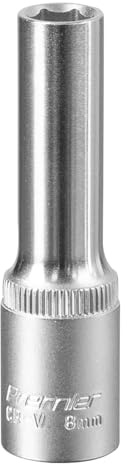 Sealey S3808D Walldrive Socket 8Mm Deep 3/8Sq Drive