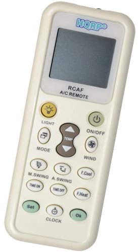 HQRP Télécommande Universelle de Climatiseur Compatible avec Samsung Sanyo Amcor Toshiba Carrier et Autres Climatiseurs Murals