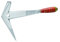 FREUND 00020651 Schieferhammer Universo ®, Rheinische Form, Nagelzieher, rechts, handgeschmiedet, mit Ledergriff