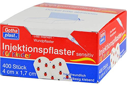 GOTHAPLAST Injektionspfl.Kinder Käfer 1,7x4 400 St