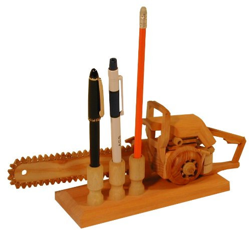 Holzmodell Motorsäge 25 cm