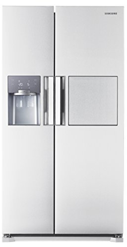 Samsung de Side By Side/A + +/178.90 cm Hauteur/353 kWh/an/359 L refroidissement partie/184 l partie Congélateur/beeindruck Design Blanc Weiß
