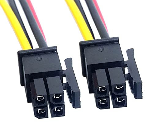 chenyang CY ATX Molex Micro Fit Connettore 4Pin Maschio a Maschio Cavo di Alimentazione 60cm Passo 3.0mm